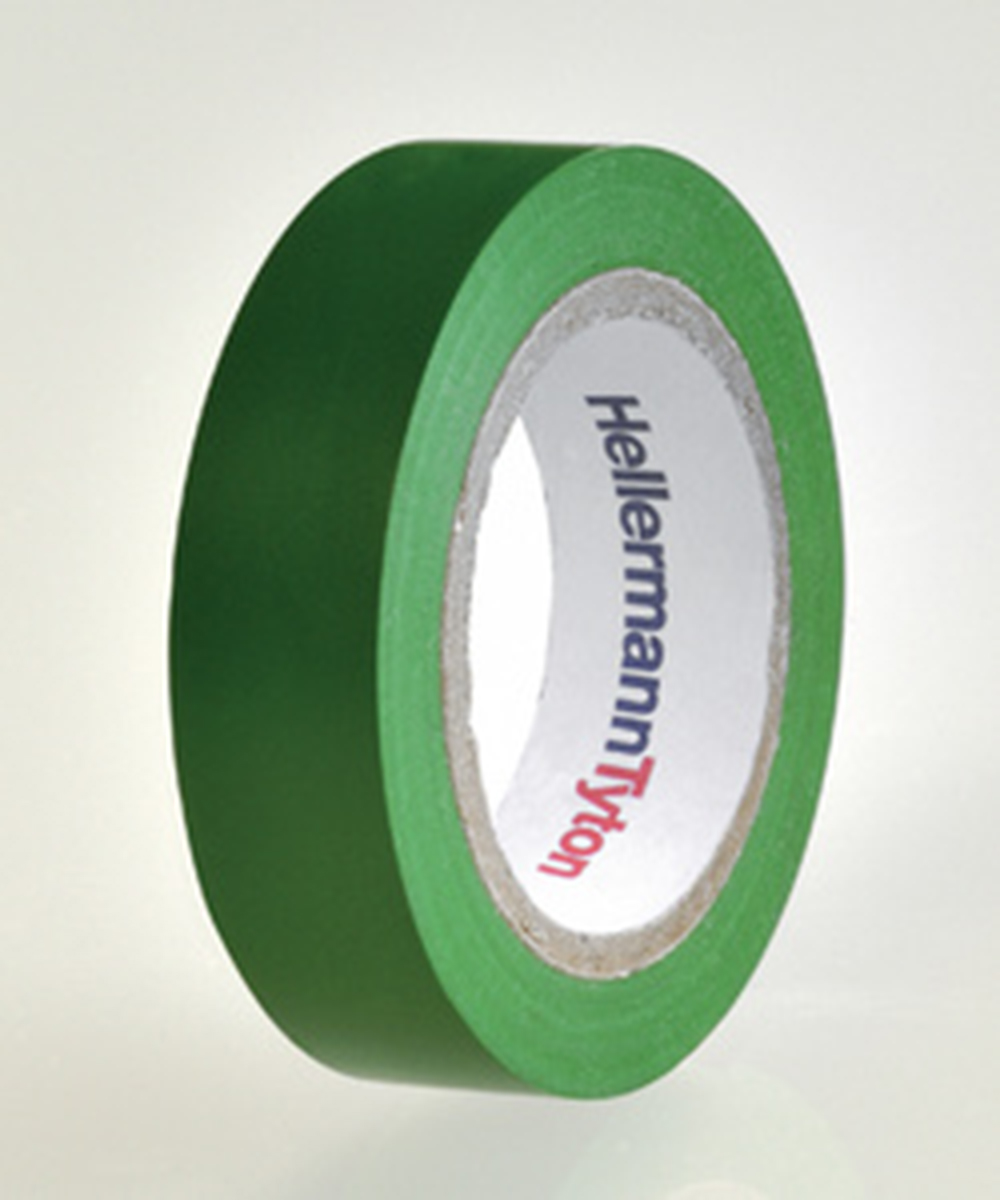 710-00103 HTAPE-FLEX15-15x10-PVC-GN, HellermannTyton