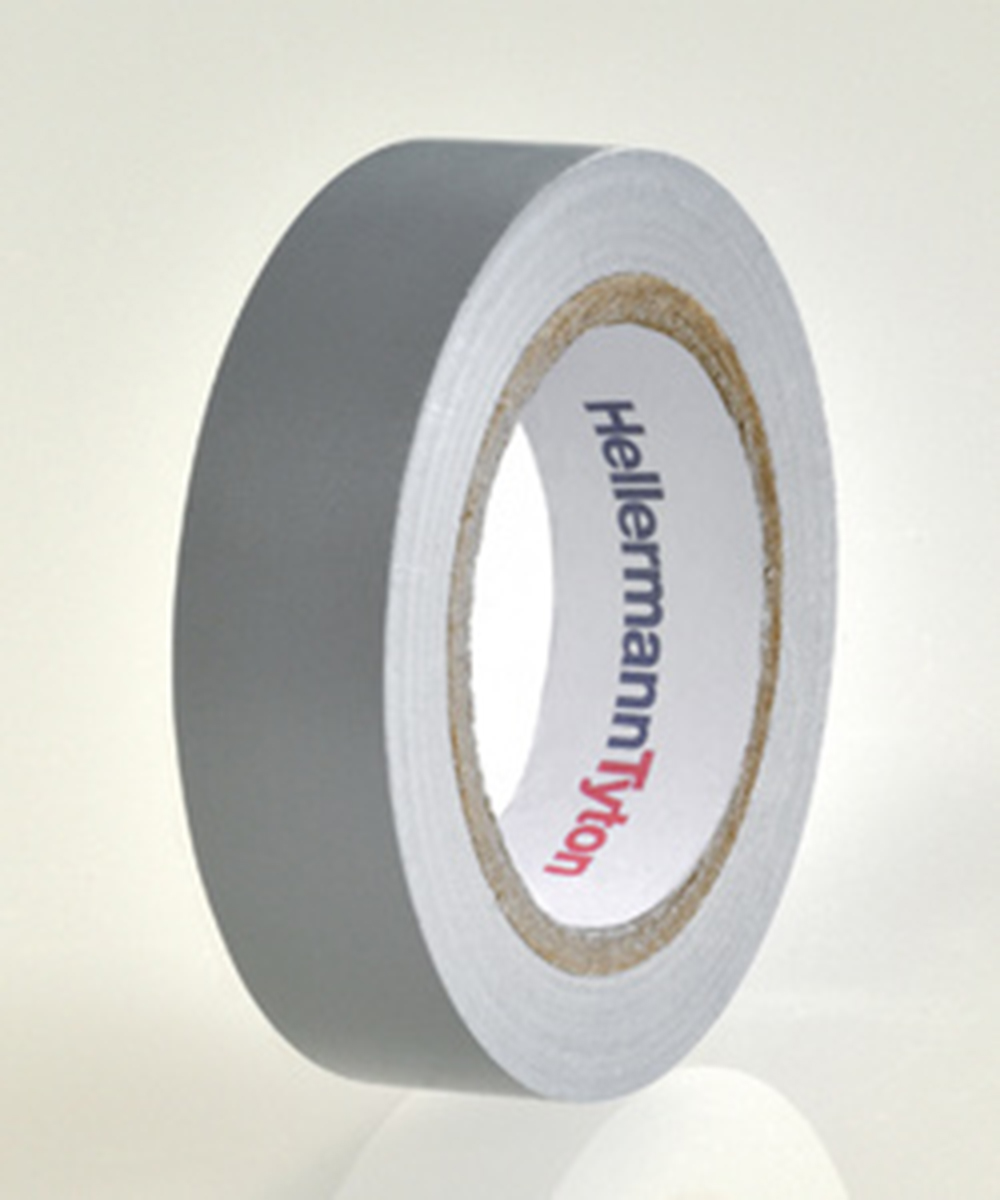 710-00108 HTAPE-FLEX15-15x10-PVC-GY, HellermannTyton