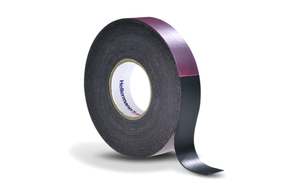 711-10200 HTAPE-POWER600-19X6.7-NR-BK, HellermannTyton