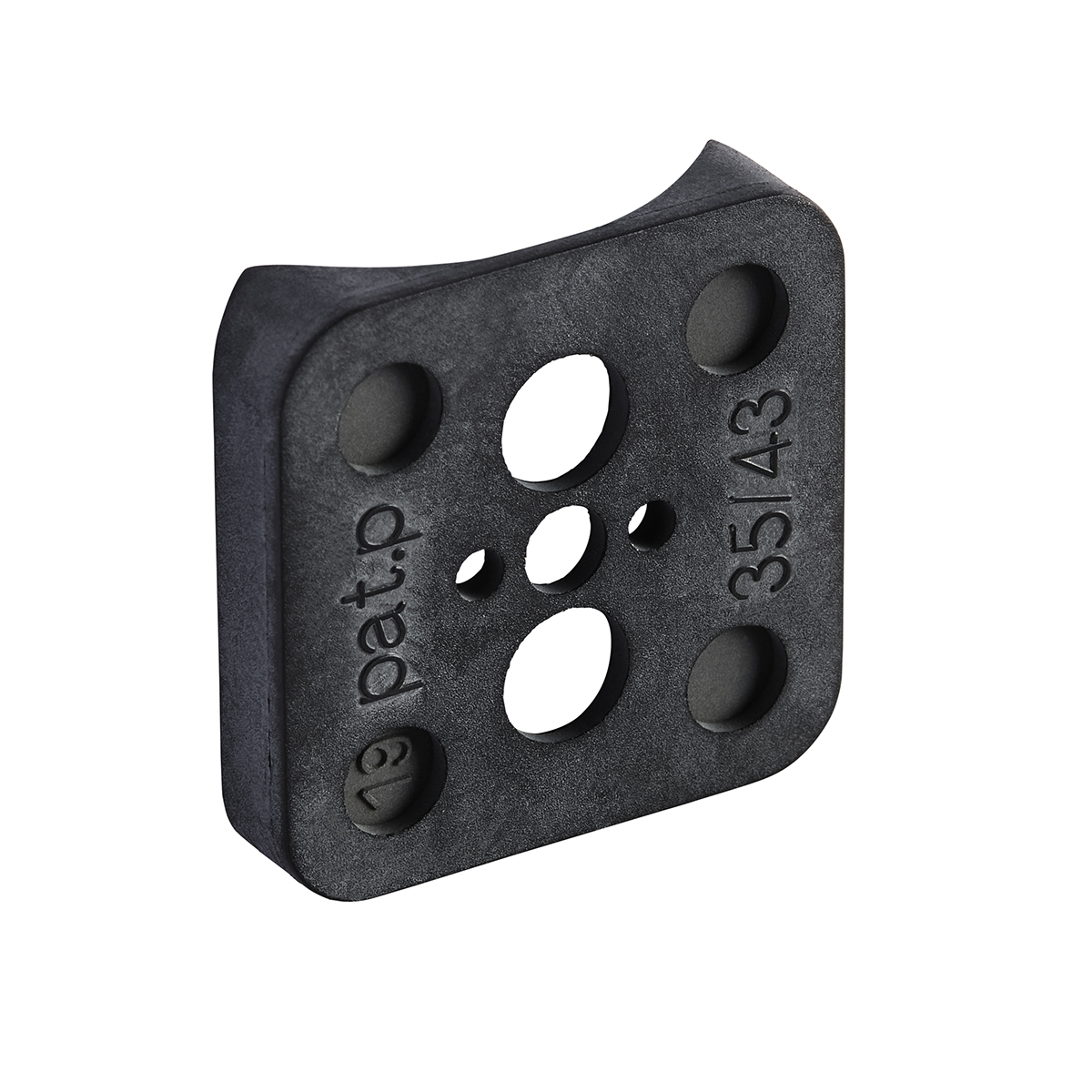 733262002 GSAZ 35/43 NBR black, Hirschmann