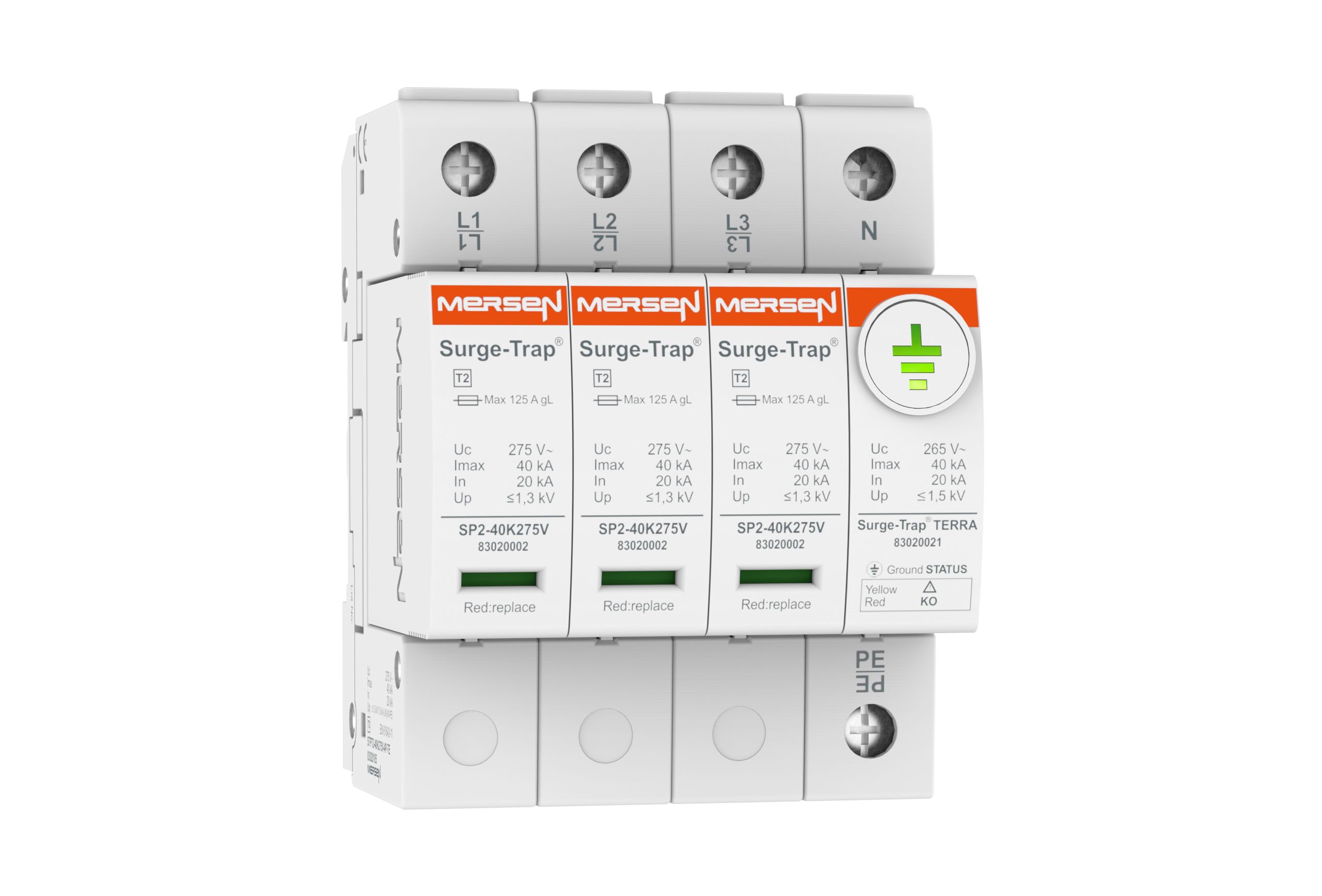 83020185 / STPT2-40K275V-4P-TE GROUND MONITORING, Mersen