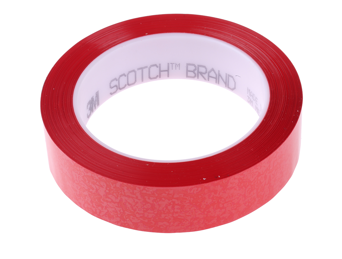 850 25mm x 66M red, 3M