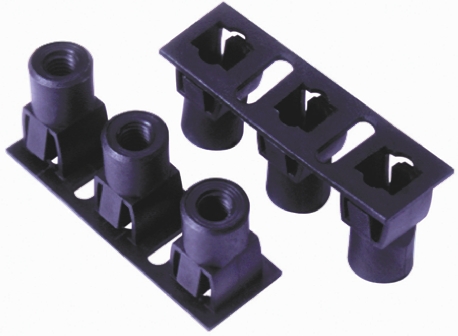 854-40001 387-8159 - RACK SNAP KIT (BAG OF 10), HellermannTyton Connectivity