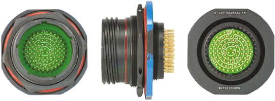 8D7C21Z35PN, Souriau Sunbank by Eaton