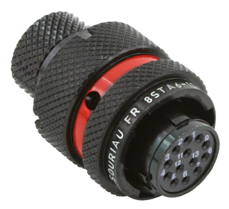 8STA61035SN, Souriau Sunbank by Eaton