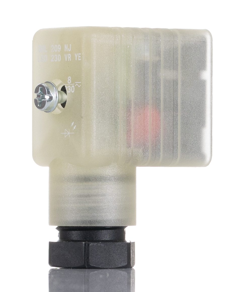 933932100 GML 209 NJ LED 230 VR YE black, Hirschmann