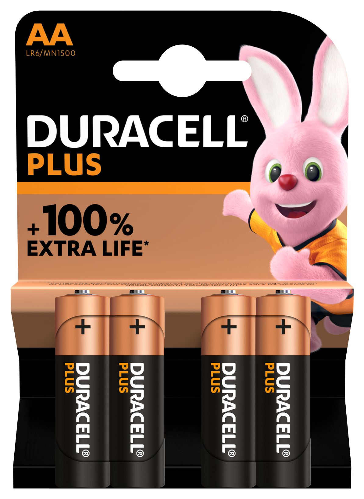 AA +/PWR P4 RS, Duracell