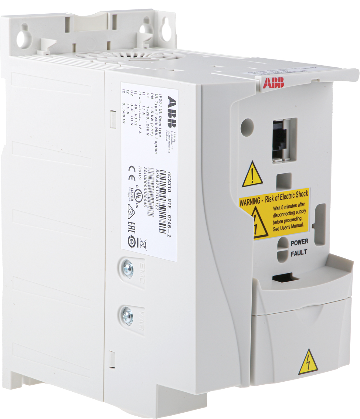 ACS310-01E-07A5-2, ABB