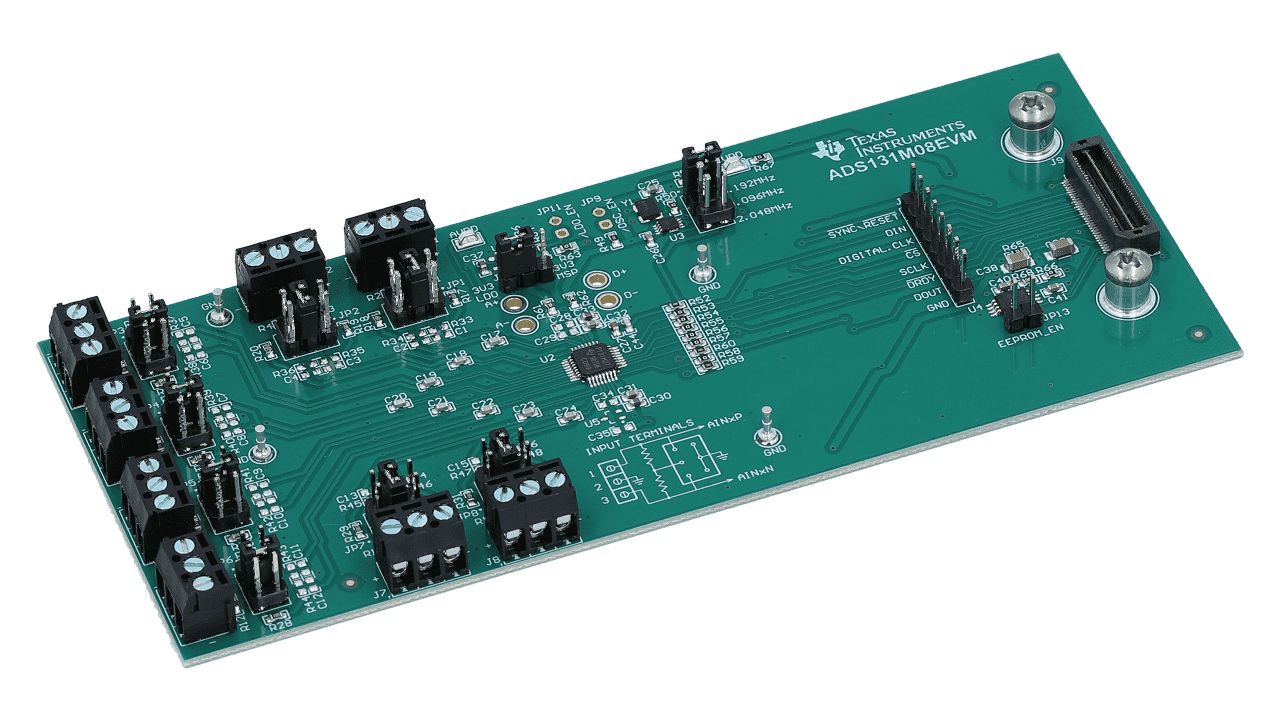 ADS131M08EVM, Texas Instruments