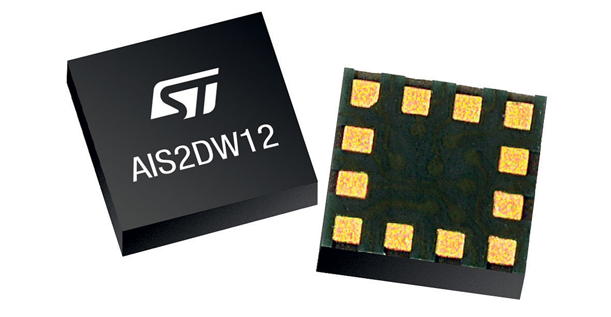 AIS2DW12TR, STMicroelectronics