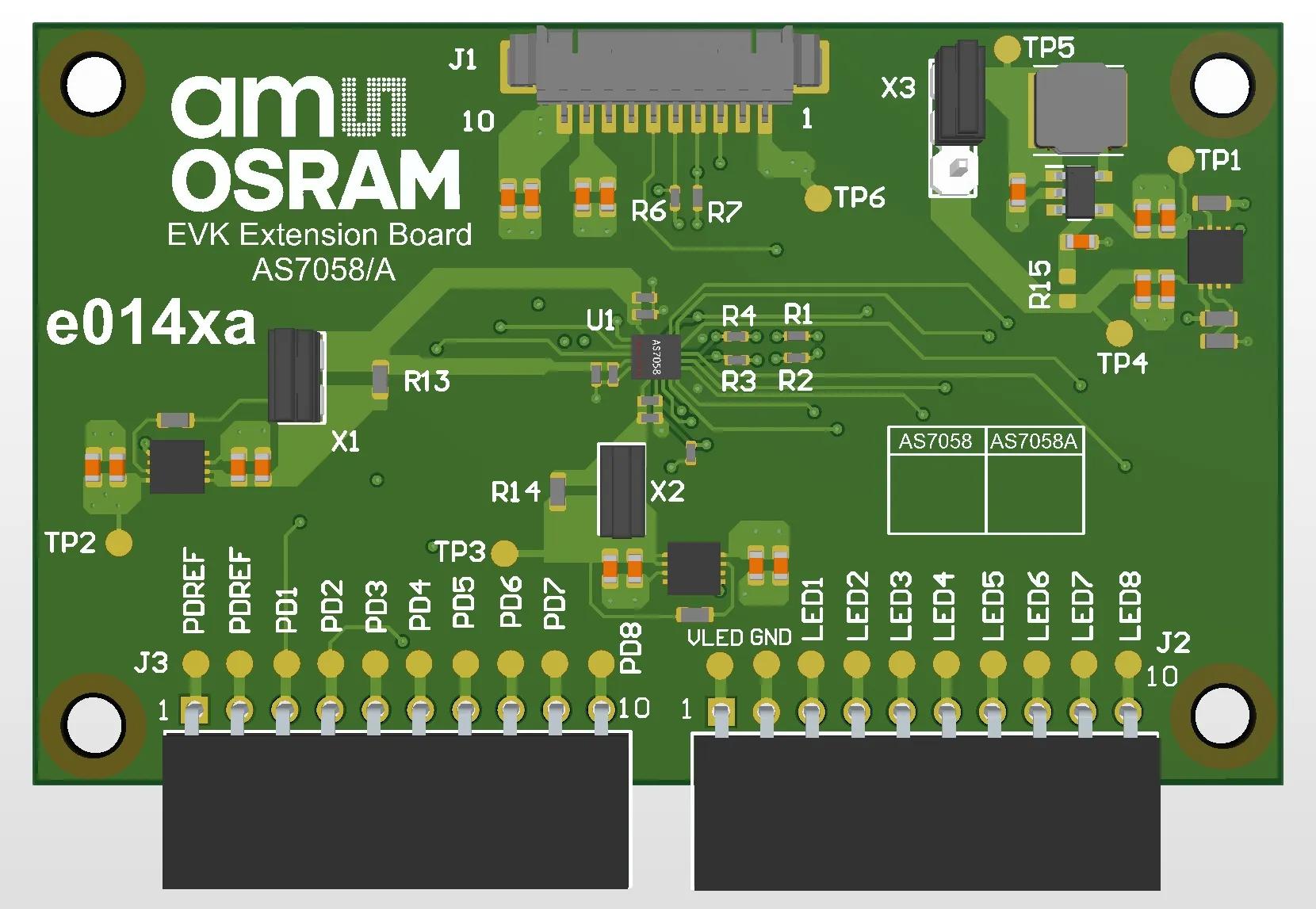 AS7058A Algorithm Evaluation Kit, ams OSRAM