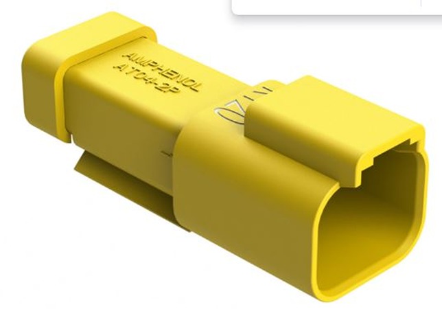 AT04-2P-R120YEL, Amphenol Industrial
