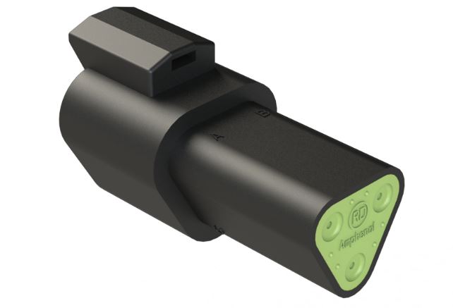 AT04-3P-RD01BLK, Amphenol Industrial