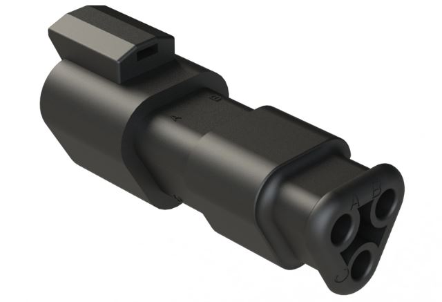 AT04-3P-SR02BLK, Amphenol Industrial