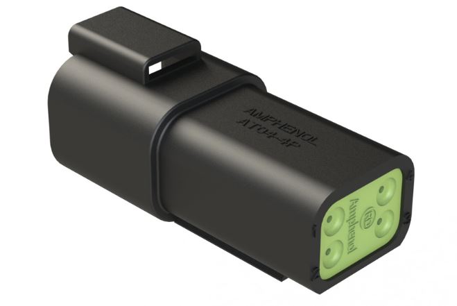 AT04-4P-RD01BLK, Amphenol Industrial