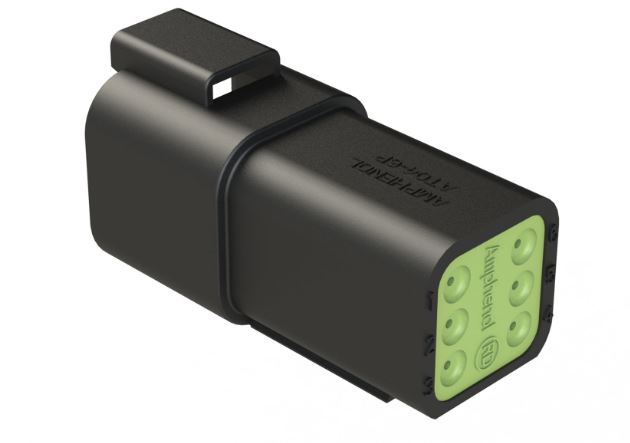 AT04-6P-RD01BLK, Amphenol Industrial