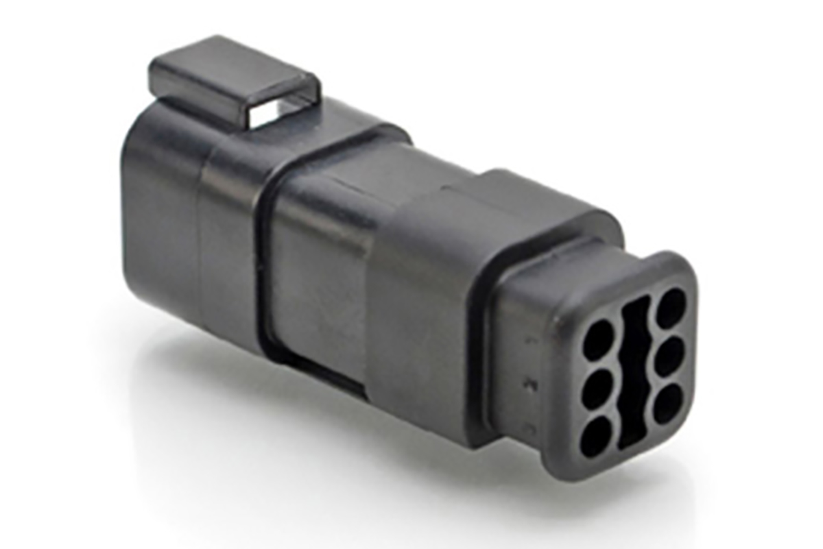 AT04-6P-SR01BLK, Amphenol Industrial
