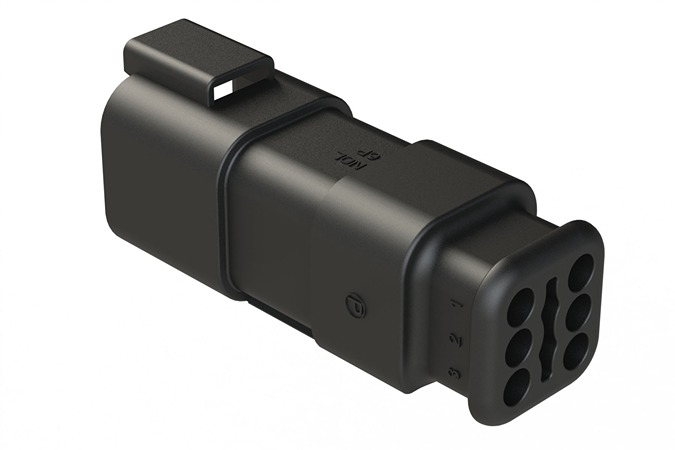AT04-6P-SR02BLK, Amphenol Industrial