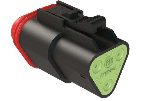 AT06-3S-RD01BLK, Amphenol Industrial