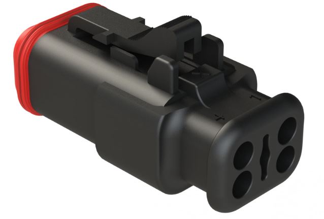 AT06-4S-SR02BLK, Amphenol Industrial