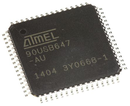 AT90USB647-AU, Microchip