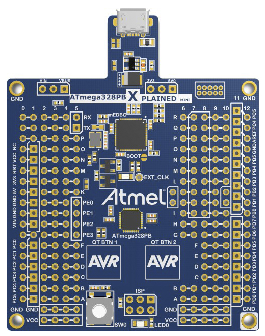 ATMEGA328PB-XMINI, Microchip