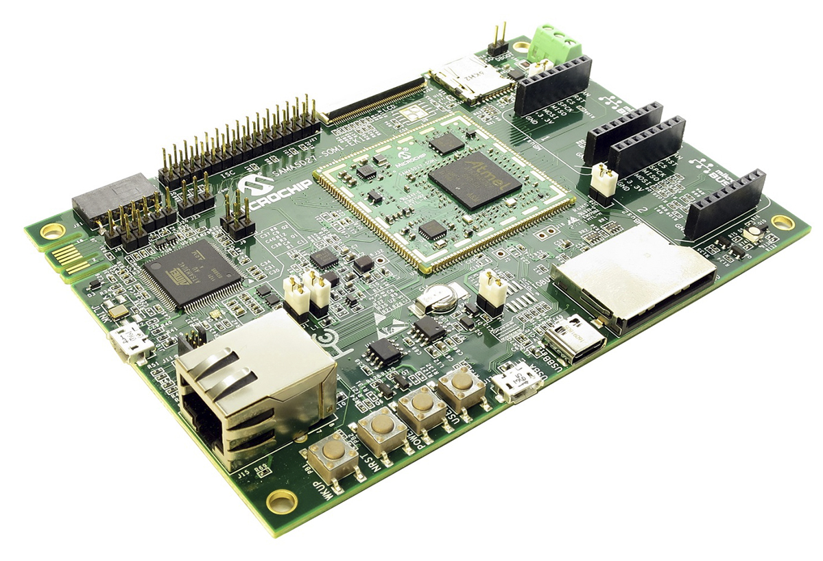 ATSAMA5D27-SOM1-EK1, Microchip