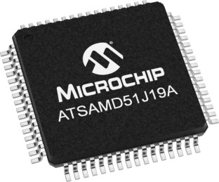 ATSAMD51J19A-AU, Microchip