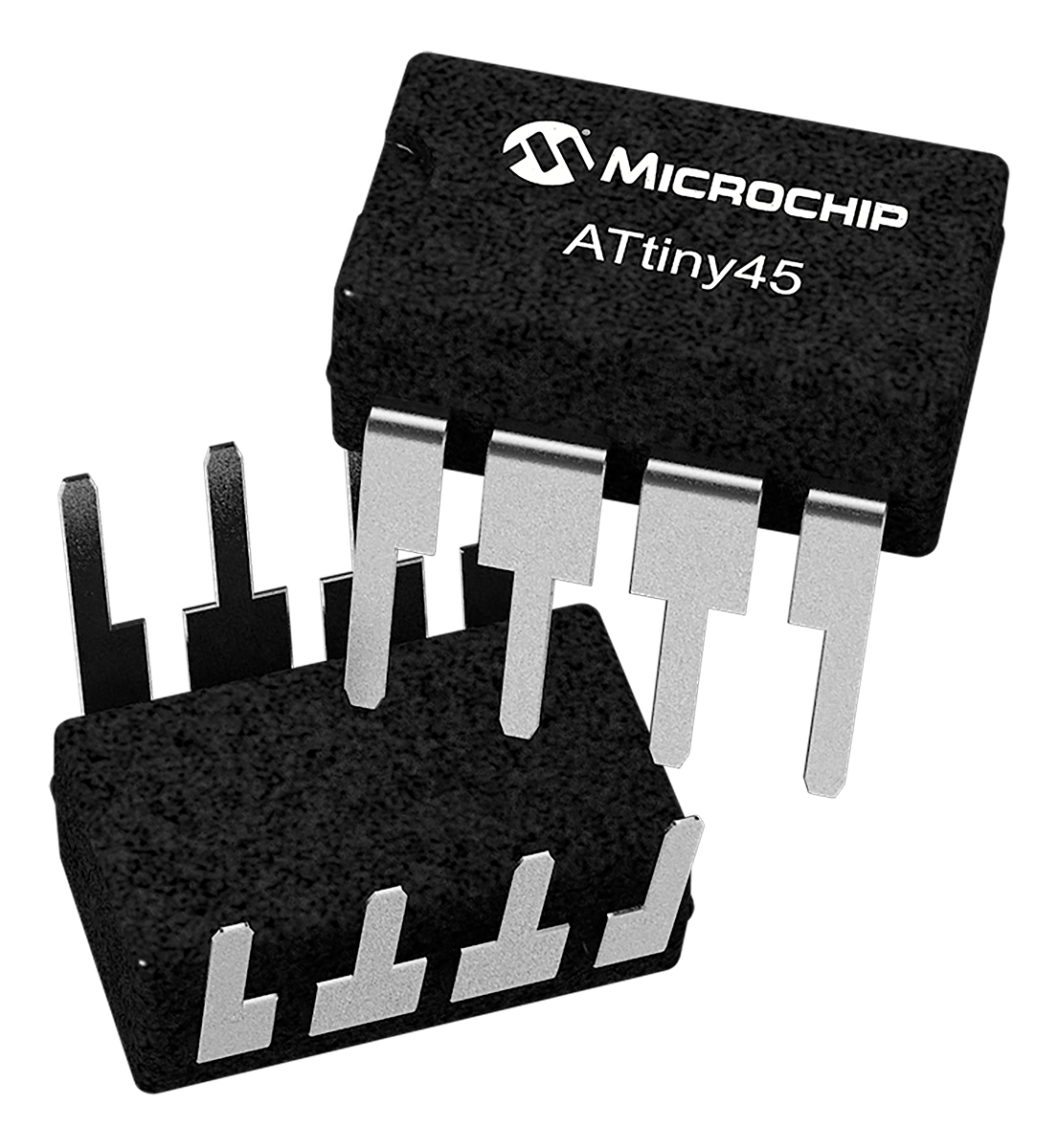 ATTINY45V-10PU, Microchip