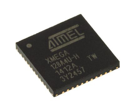 ATXMEGA128A4U-MH, Microchip
