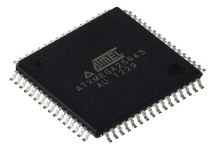 ATXMEGA256A3-AU, Microchip