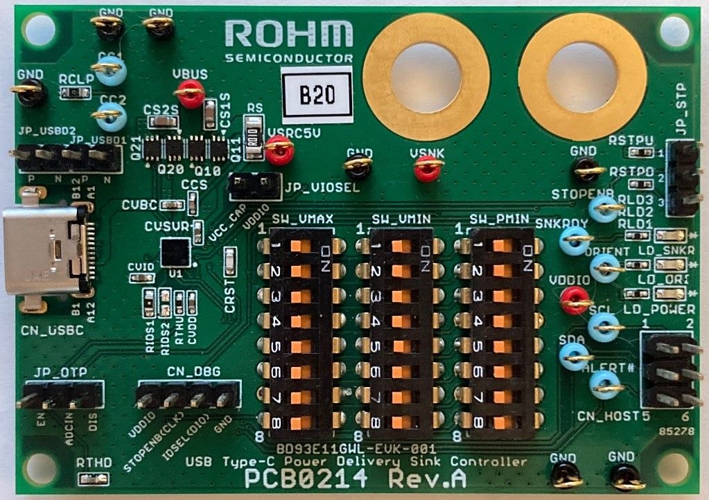 BD93E11GWL-EVK-001, ROHM