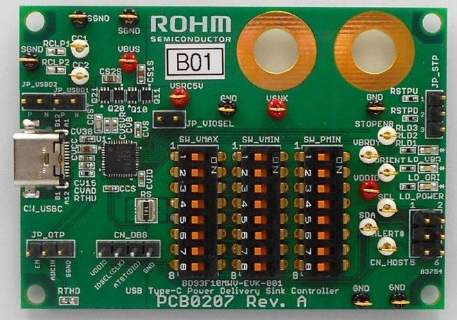 BD93F10MWV-EVK-001, ROHM