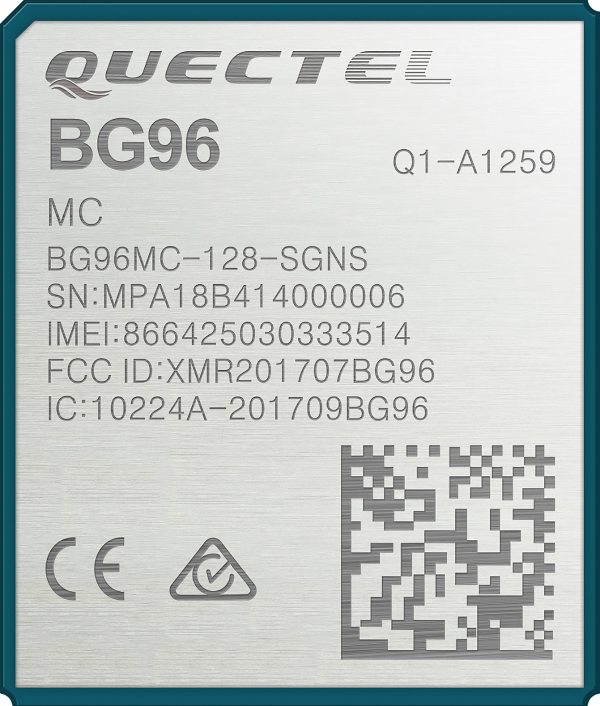 BG96MA-128-SGN, Quectel