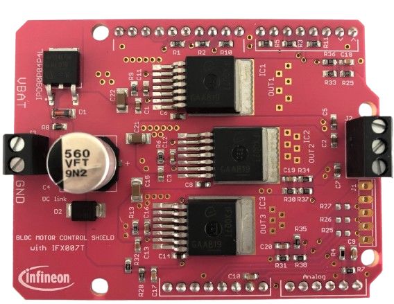 BLDCSHIELDIFX007TTOBO1, Infineon
