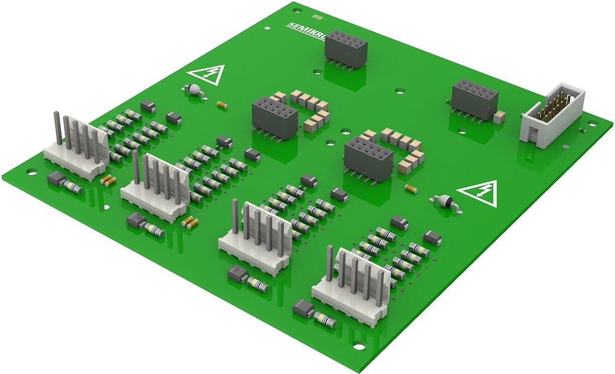 Board 2 generic SKYPER 42 R, Semikron Danfoss