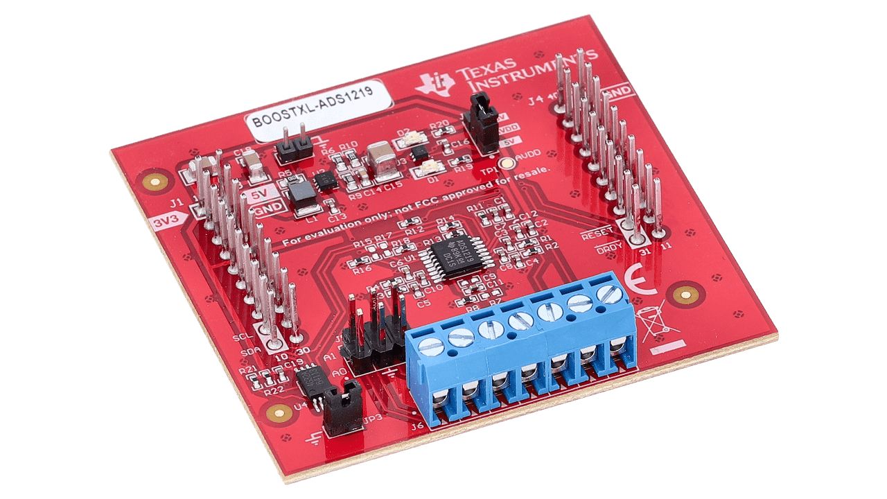BOOSTXL-ADS1219, Texas Instruments