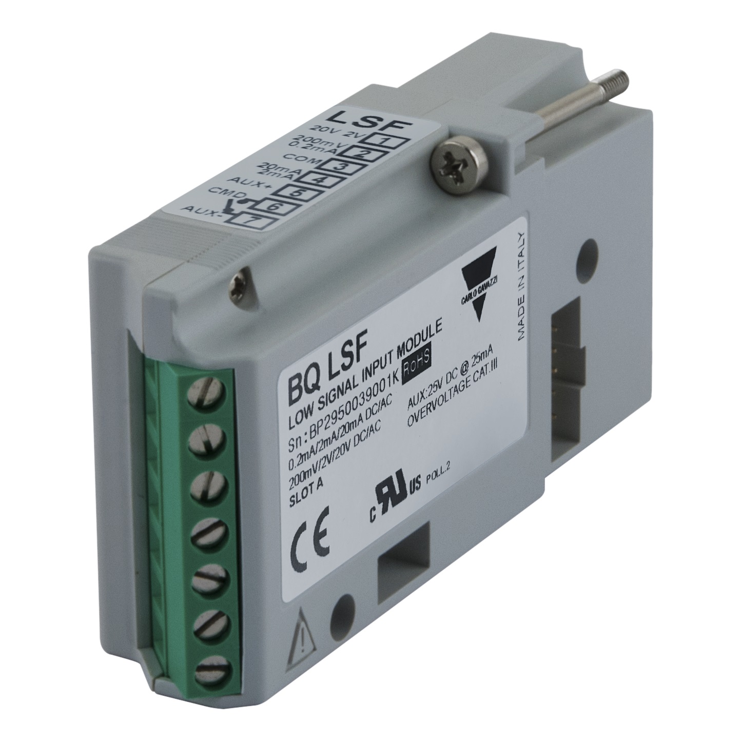 BQLSF, Carlo Gavazzi