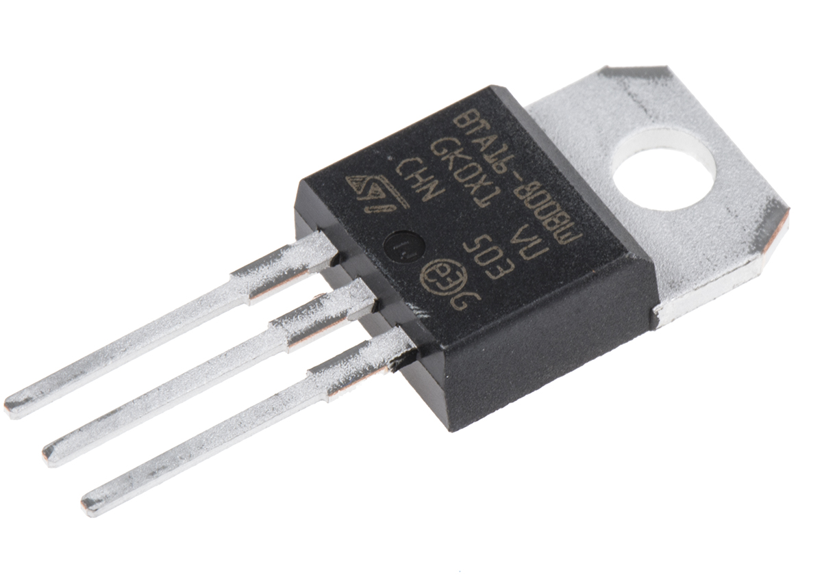 BTA16-800BWRG, STMicroelectronics