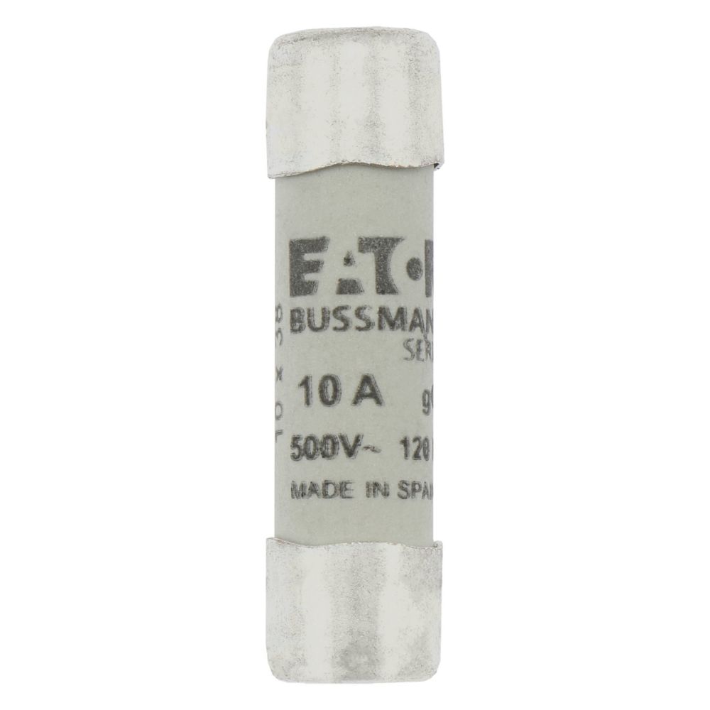 C10G10 CYLINDRICAL FUSE 10 x 38 10A GG 500V AC, Eaton