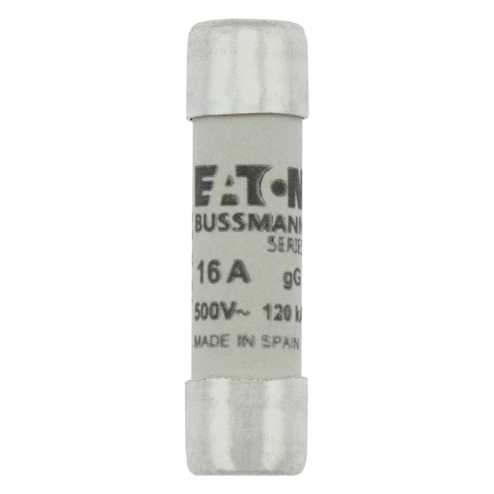 C10G16 CYLINDRICAL FUSE 10 x 38 16A GG 500V AC, Eaton