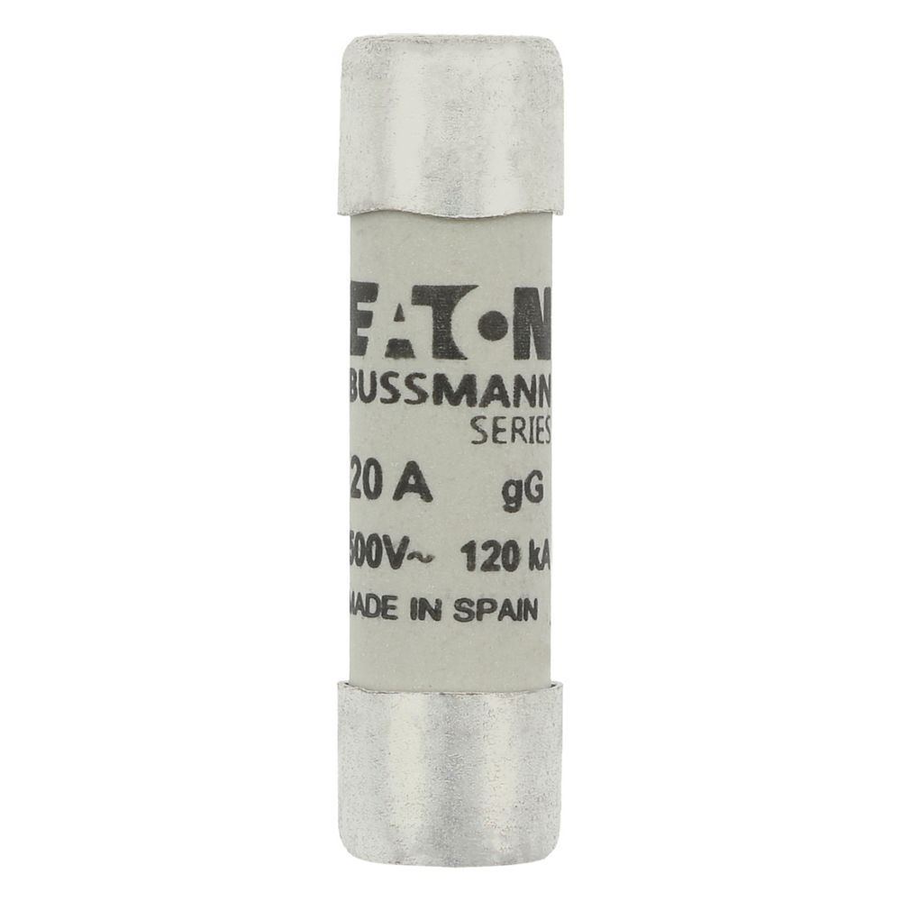 C10G20 CYLINDRICAL FUSE 10 x 38 20A GG 500V AC, Eaton
