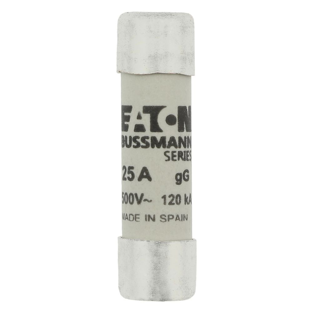 C10G25 CYLINDRICAL FUSE 10 x 38 25A GG 500V AC, Eaton