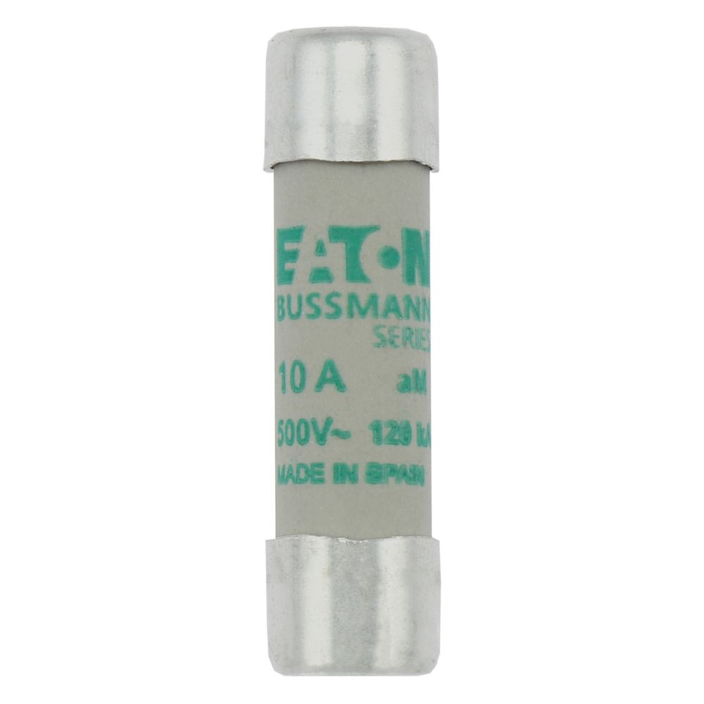 C10M10 CYLINDRICAL FUSE 10 x 38 10A AM 500V AC, Eaton