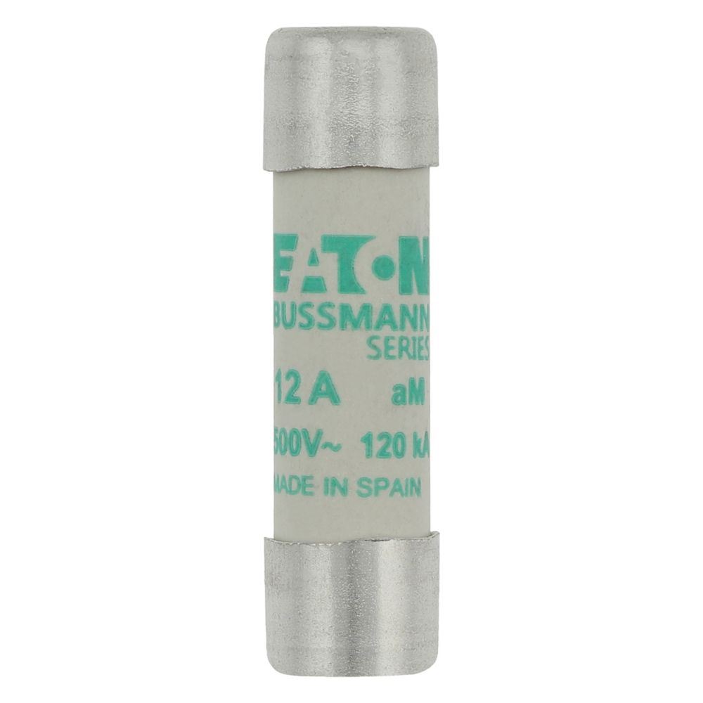 C10M12 CYLINDRICAL FUSE 10 x 38 12A AM 500V AC, Eaton