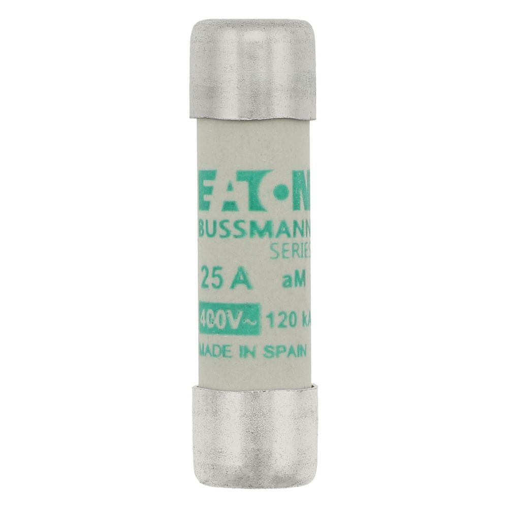 C10M25 CYLINDRICAL FUSE 10 x 38 25A AM 400V AC, Eaton