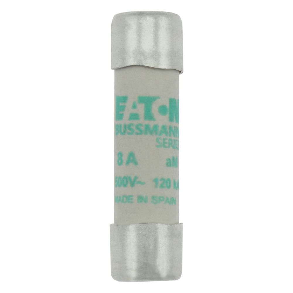 C10M8 CYLINDRICAL FUSE 10 x 38 8A AM 500V AC, Eaton