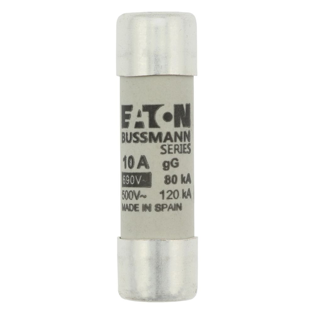 C14G10 CYLINDRICAL FUSE 14 x 51 10A gG 690V AC, Eaton