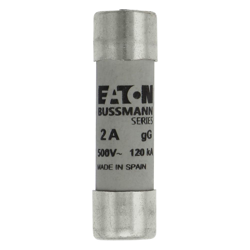 C14G2S CYL FUSE >STR >14 x 51 2A GG 500V AC, Eaton