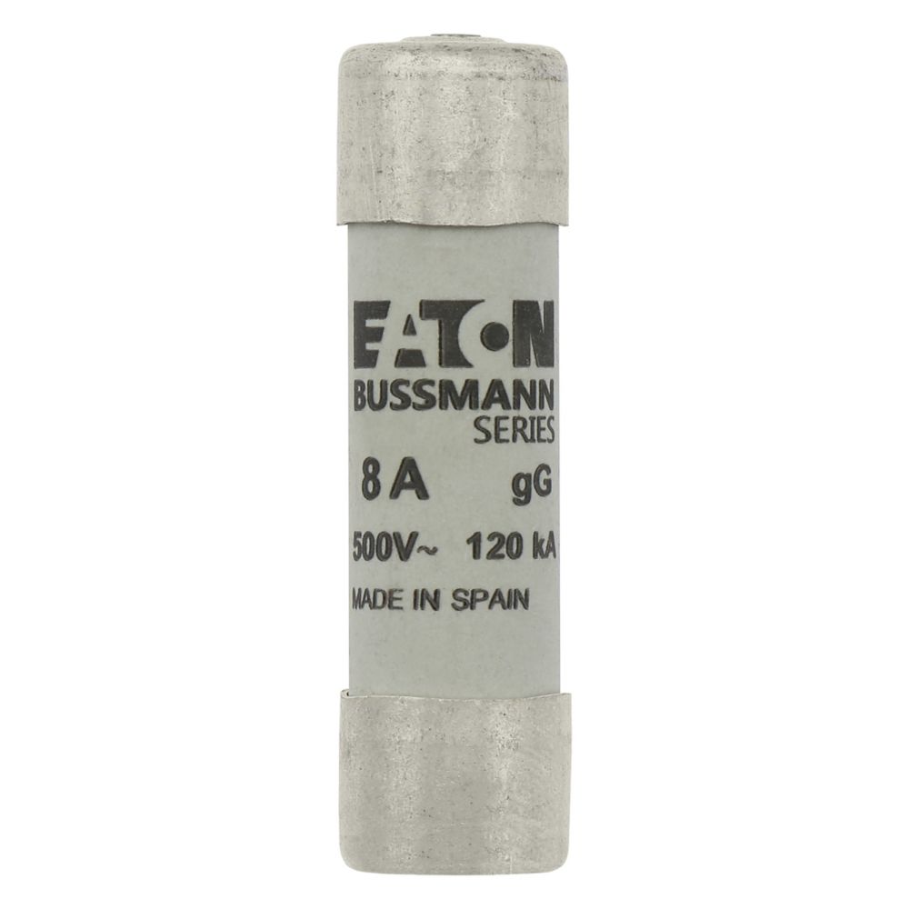 C14G8S CYL FUSE >STR >14 x 51 8A GG 500V AC, Eaton